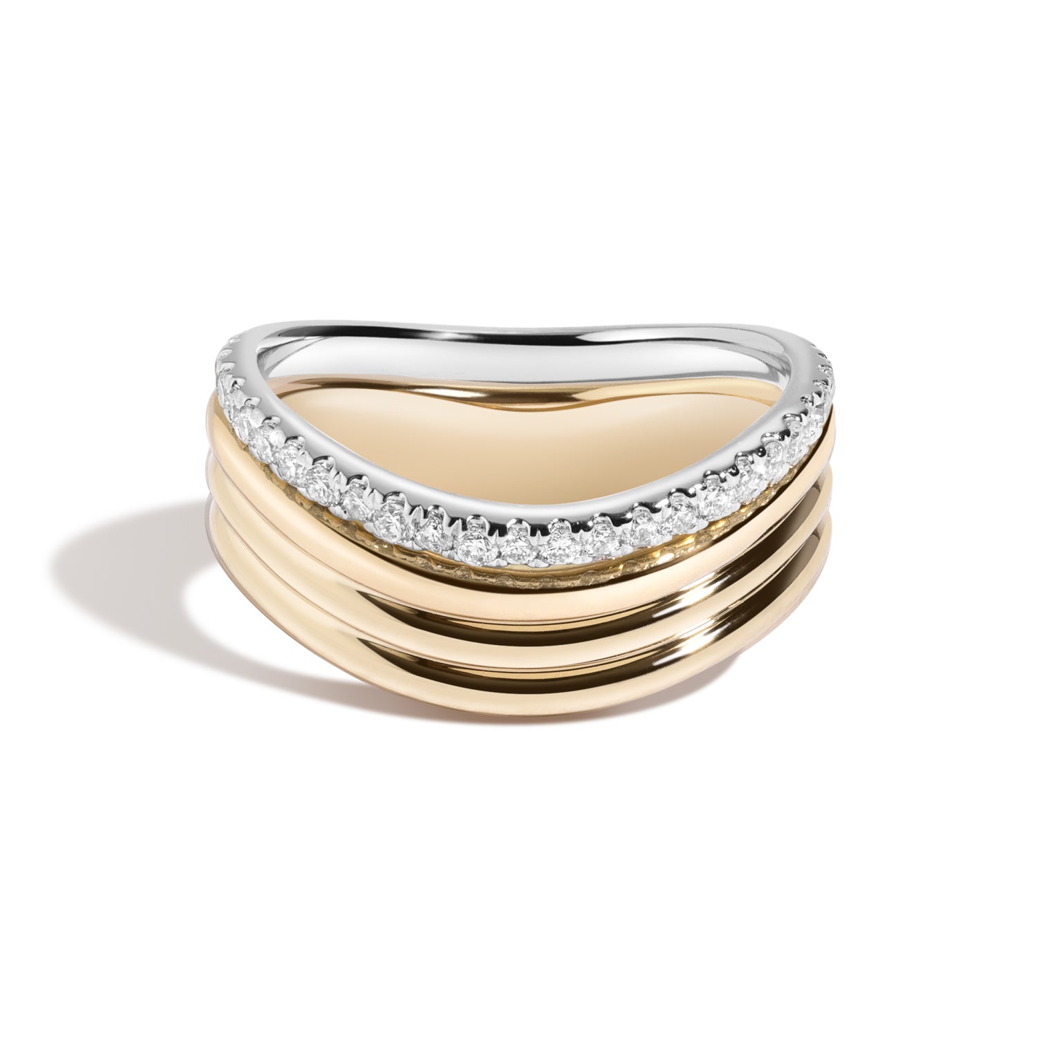 Women's Round Trio Ring Set, Size: Sizeable at Rs 62500 in Mumbai | ID:  12791223697